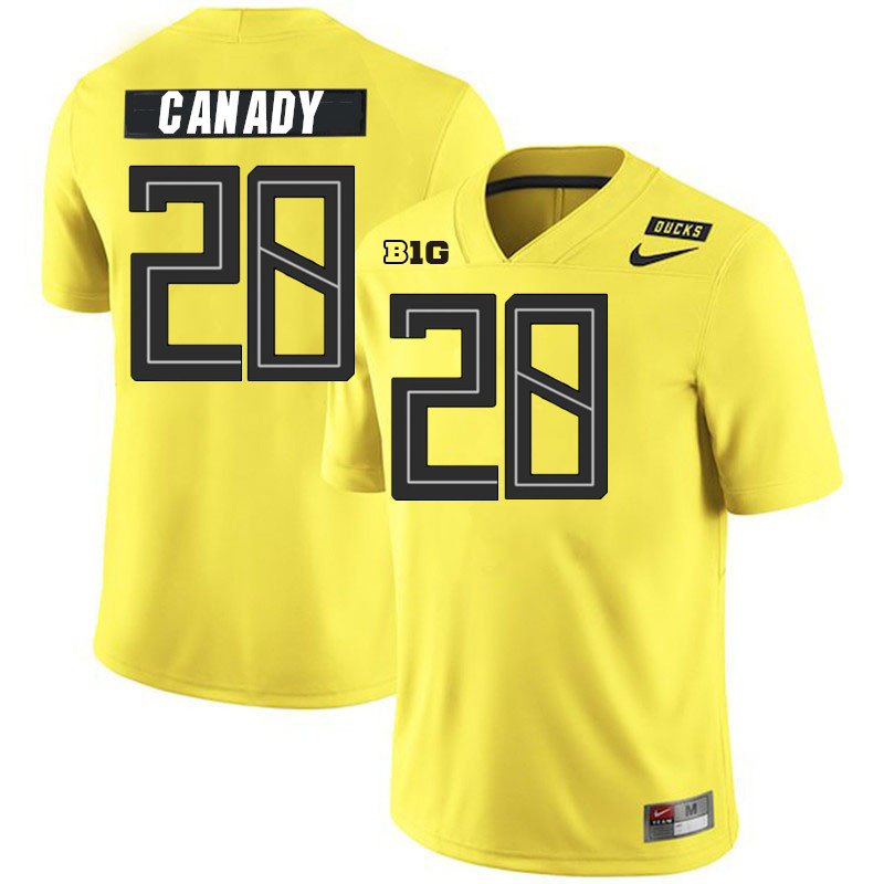 Jadon Canady Oregon Jersey,Oregon Ducks Football Uniforms,Jerseys Youth-Alternate Yellow